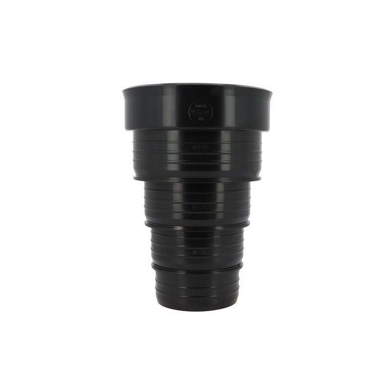 Adaptateur multi-diamètre chapeaux ventilation gris anthracite