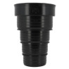 Adaptateur multi-diamètre chapeaux ventilation gris anthracite