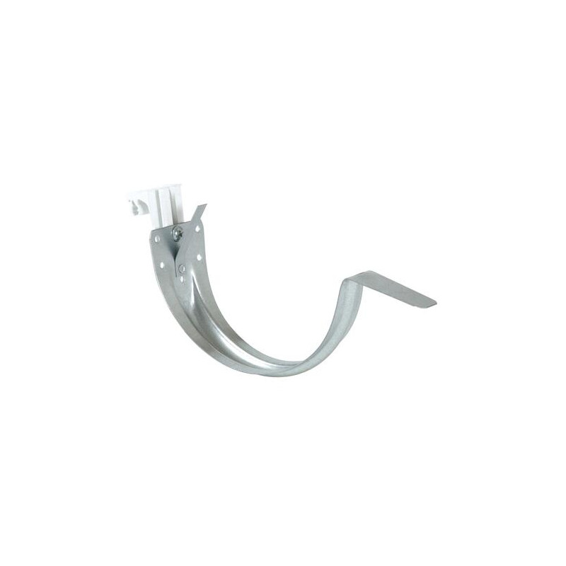 Support crochet blanc monte zinc type LG33