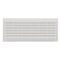 Grille men.reglem.rect.100 avec moustiquaire