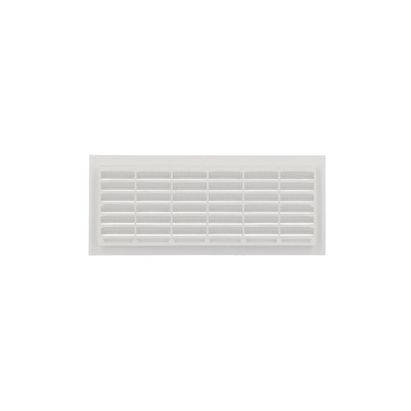 Grille men.reglem.rect.100 avec moustiquaire