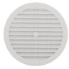 Grille men.reglem.ronde 100 avec moustiquaire