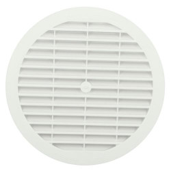 Grille men.reglem.ronde 150 avec moustiquaire