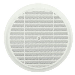 Grille men.reglem.ronde 150 avec moustiquaire