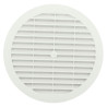 Grille men.reglem.ronde 150 avec moustiquaire