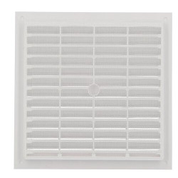 Grille men.reglem.carrée 150 avec moustiquaire