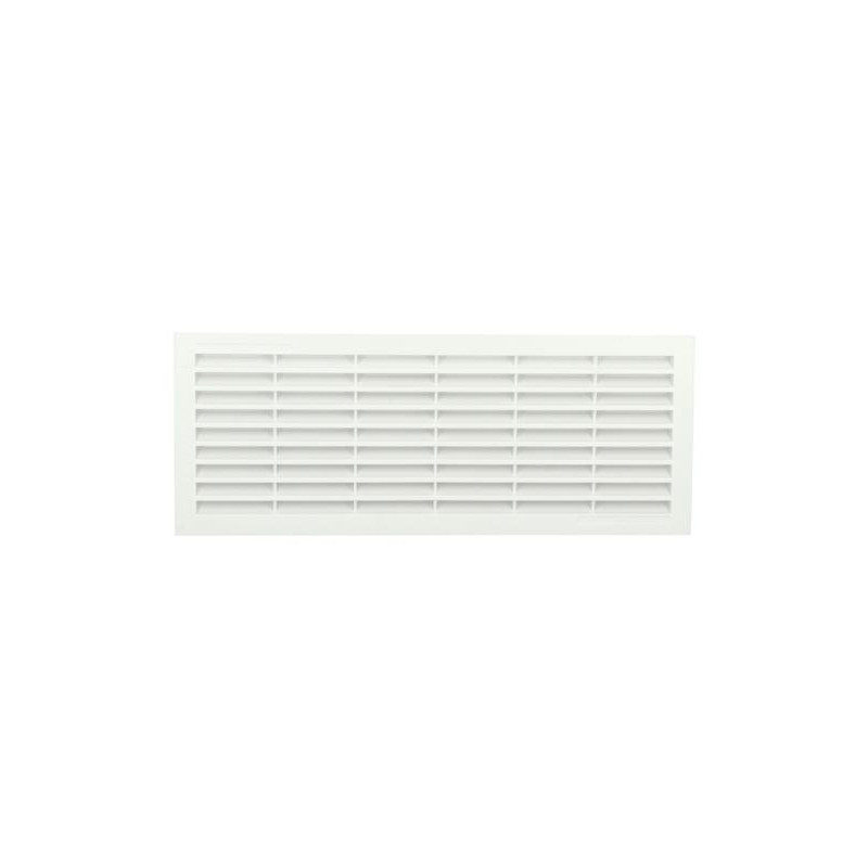 Grille men.reglem.rect.200 avec moustiquaire