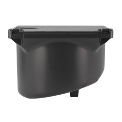 Bouche d'arrosage anthracite carré a robinet 1/4 tour 45°