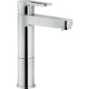 Mitigeur lavabo C3 rehaussé avec vidage NEW ROAD chromé