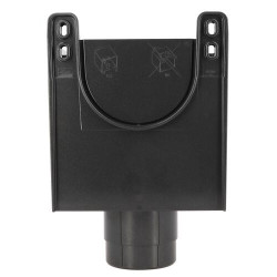 Boîte à eau en TECHTAN® pour descente de gouttière Ø 80, LG25 et LG29, graphite