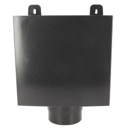 Boîte à eau en TECHTAN® pour descente de gouttière Ø 80, LG25 et LG29, graphite
