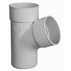 Culotte simple mâle-femelle 67°30 Ø125 gris