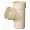 Culotte simple mâle-femelle 67°30 Ø125 sable