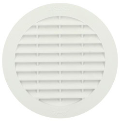 Grille men.ronde tuyau fibre 100