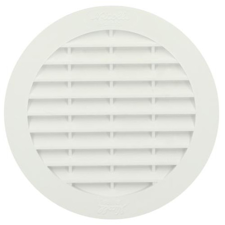 Grille men.ronde tuyau fibre 100