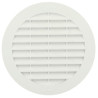 Grille men.ronde tuyau fibre 100