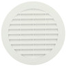 Grille men.ronde tuyau fibre 100