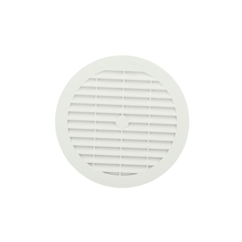 Grille men.ronde tuyau fibre 125