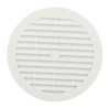 Grille men.ronde tuyau fibre 125