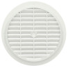 Grille men.ronde tuyau fibre 125