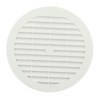 Grille men.ronde tuyau fibre 125