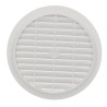 Grille men.ronde tuyau fibre 125 mous