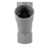 Culotte simple femelle-femelle 45° Ø75