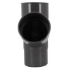 Culotte en TECHTAN®, Mâle-femelle à 67°30, pour tube de descente Ø 80, anthracite