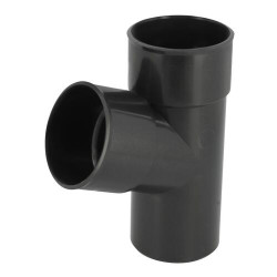 Culotte classique TECHTAN®, 67°30, Mâle-femelle, descente de gouttière Ø 80, graphite