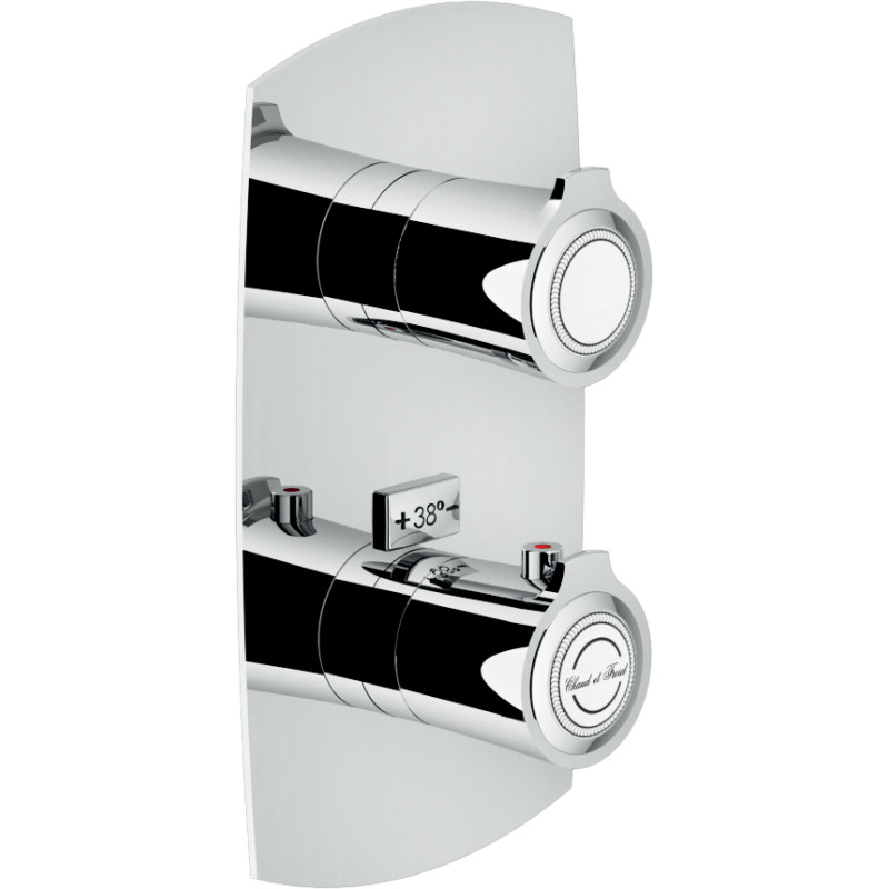 Façade thermostatique à encastrer SOFÌ