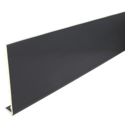 Bandeau cellulaire BELRIV®Tradi, à clouer, épaisseur 10 mm, H. 200 mm, anthracit