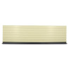 Bandeau cellulaire BELRIV®Tradi, à clouer, épaisseur 10 mm, H. 200 mm, anthracit