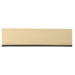 Bandeau cellulaire BELRIV®Tradi, à clouer, épaisseur 10 mm, H. 250 mm, anthrac