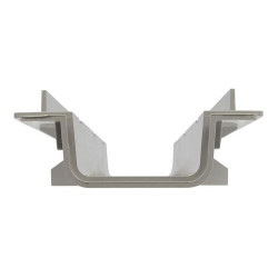 Caniveau bas PVC l=500mm l=100mm