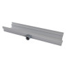 Caniveau avec sortie laterale PVC d32 longueur 0,5m - accessoires caniveau bas c
