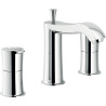 Mitigeur lavabo 3 trous avc vidage SOFÌ chromé