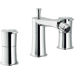 Mitigeur bidet 3 trous avec vidage SOFÌ chromé