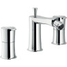 Mitigeur bidet 3 trous avec vidage SOFÌ chromé