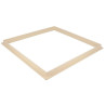 Cadre de regard de 400 sable