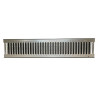 Caniveau CONNECTO® noir, l. extérieure 200, L. 1 m, grille passerelle galvanisé , A15