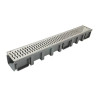1m caniveau larg.130 inox heel a15 inox