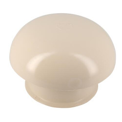 Chapeau ventilation s/moustiquaire Ø100 sable