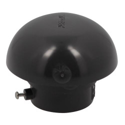 Chapeau ventilation cuve a mazout moustiquaire anthracite
