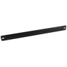 Cache mortaise 235x15 noir