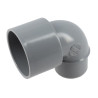 Coude raccord.multi-materiaux mâle-femelle 90° Ø50/40