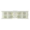 Collier de fixation COLLCLIP®, pour Multicouche, cuivre, PER, en PVC blanc