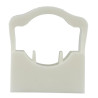 Collier de fixation COLLCLIP®, pour Multicouche, cuivre, PER, en PVC blanc - réf. CLIP1222B