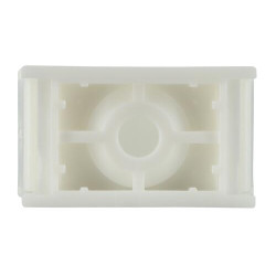 Collier de fixation COLLCLIP®, pour Multicouche, cuivre, PER, en PVC blanc - réf. CLIP1222B