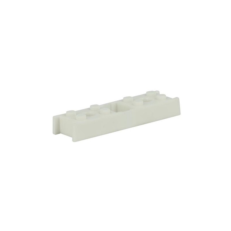 Câle pour collier de fixation simple et double COLLCLIP®, en PVC blanc