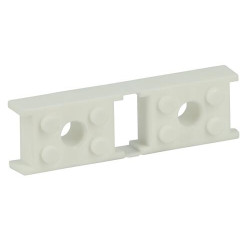 Câle pour collier de fixation simple et double COLLCLIP®, en PVC blanc